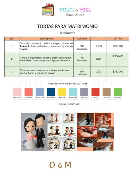 Calam O Tortas Para Matrimonio