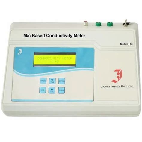 Mild Steel Micro Controller Based Conductivity Meter For Laboratory At