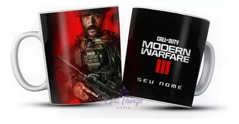 Caneca Personalizada Seu Nome Call Of Duty Modern Warfare Mercadolivre