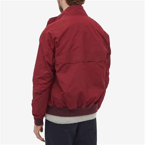 Baracuta G9 Original Harrington Jacket Tawny Red END JP