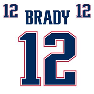 New England Patriots White Jersey Any Name & Number custom Lettering ...