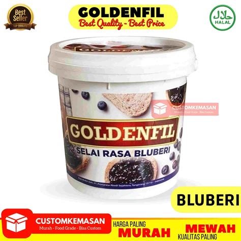 Jual Goldenfil Tiramisu Crunchy Selai Roti Bakar Toping Roti