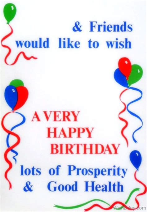 Birthday Wishes For Poster