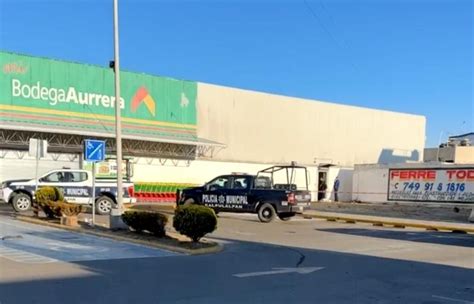 Ladrones Burlan Seguridad Y Saquean Sucursal De Mi Bodega Aurrera En