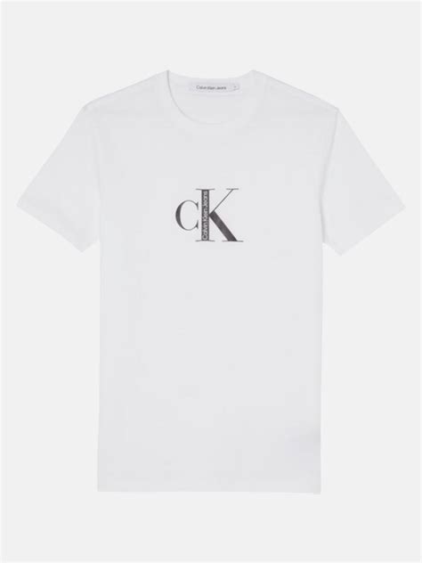 Calvin Klein Jeans Institutional Tee Mens T Shirt Nencini Sport