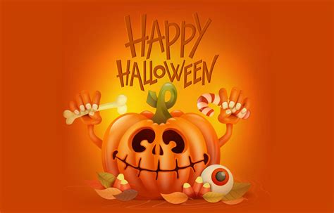 Download Happy Halloween Jack O Lantern Holiday Halloween 4k Ultra Hd Wallpaper