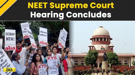 Neet Ug Sc Hearing Highlights Re Test Is Our Last Option Says