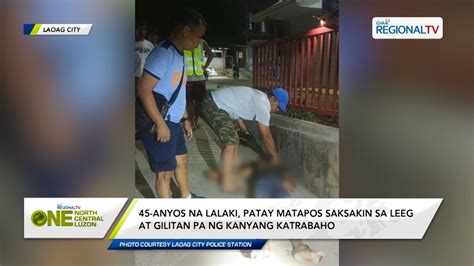 One North Central Luzon Lalaki Patay Matapos Saksakin Sa Leeg Ng