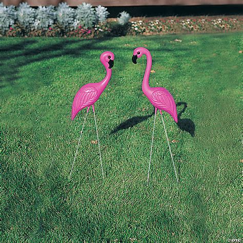 Pink Flamingo Yard Ornaments Oriental Trading