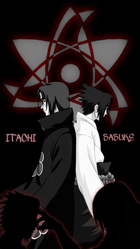 Itachi & Sasuke Uchiha Wallpaper Fan Art | Sasuke uchiha sharingan, Naruto art, Uchiha