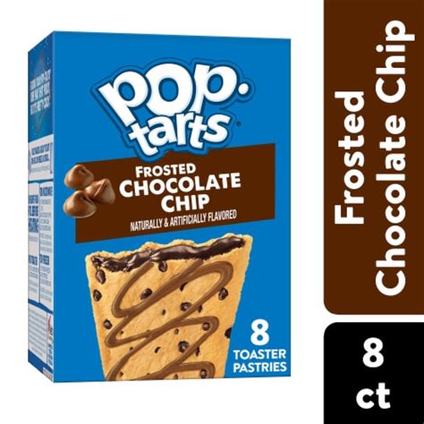 Pop Tarts Chocolate Chip Drizzle Toaster Pastries 135 Oz Fred Meyer