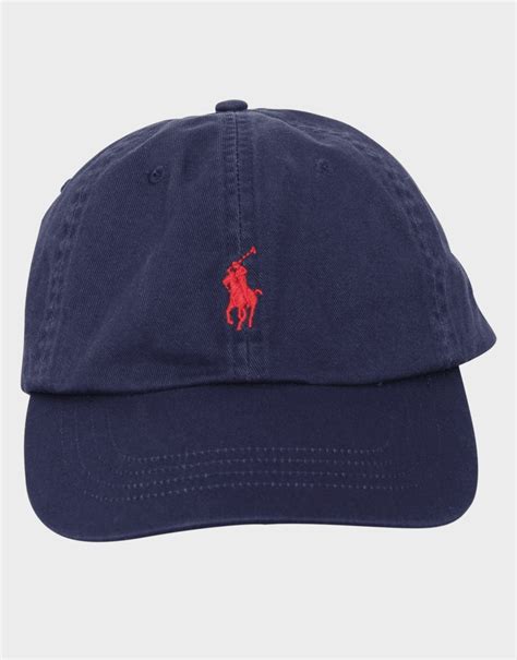 Polo Ralph Lauren Cotton Chino Baseball Hat Σκούρο μπλέ