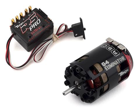 Tekin RS Pro Black Sensored Brushless ESC Gen4 Eliminator Motor Combo