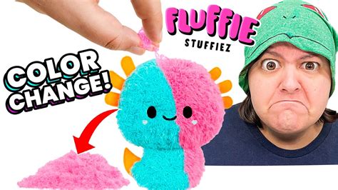 PEELING PLUSHIE? I Bought 5 VIRAL Plushies Fidget Toys Fluffie Stuffiez - YouTube