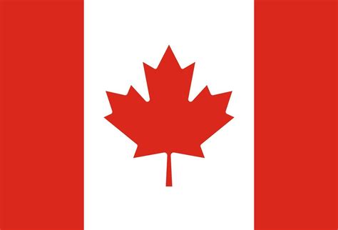 Ilustraci N De La Bandera De Canad Vector En Vecteezy