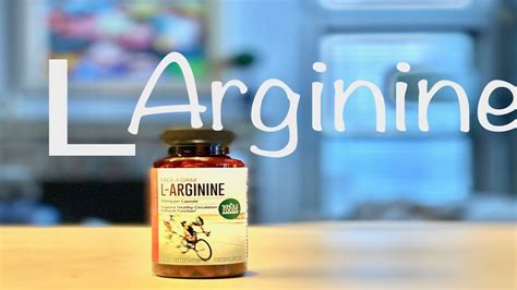 Unboxing L Arginine For Blood Pressure Youtube