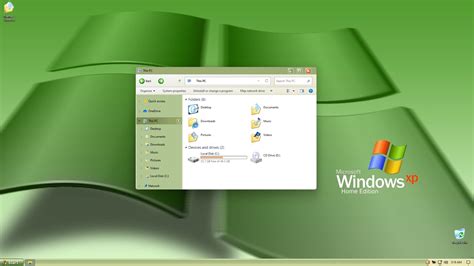 Xp Green Skin Pack Skin Pack For Windows 11 And 10