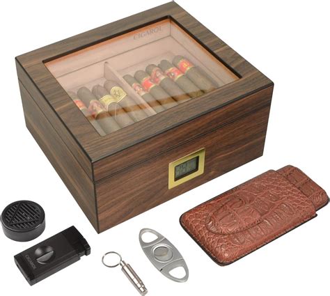 Amazon Luxurious Cigar Humidor Handcraft Cigar Humidors Kits With