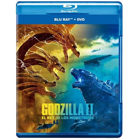 Blu Ray Dvd Godzilla Ii El Rey De Los Monstruos Sears