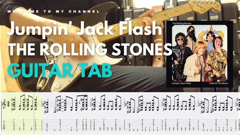 〚tab〛jumpin Jack Flash The Rolling Stones│guitar Cover│tabs│lesson