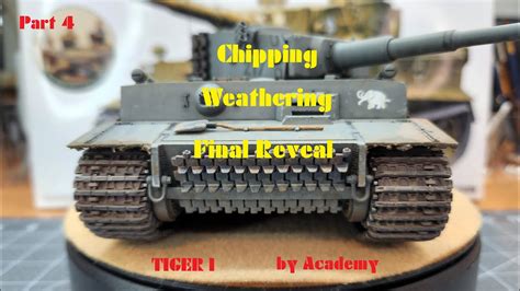 Tiger I Early Production By Academy In Scale Part Chipping