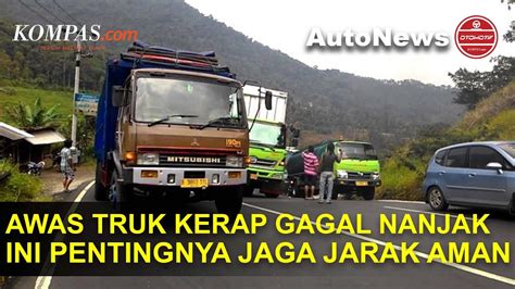 Ini Pentingnya Jaga Jarak Aman Saat Berada Di Belakang Truk Youtube