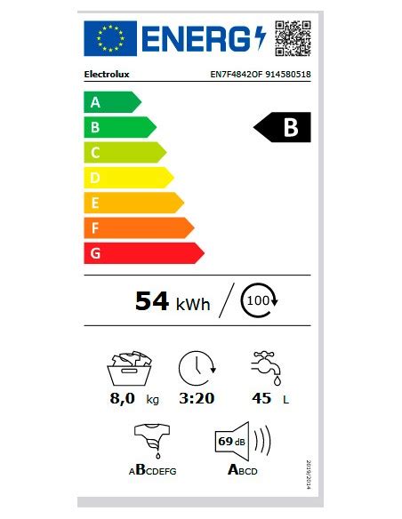 Lavadora Integrable Electrolux En F Of Kg Y Rpm