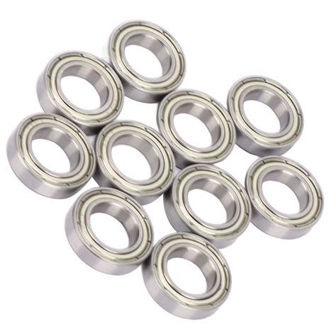 10Pcs Deep Grooves Ball Bearing Double Shielded High Speed Industrial