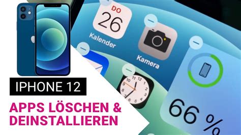 Iphone Apps L Schen Und Deinstallieren Deutsch Youtube