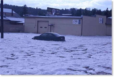 6 Inches Of Hail Falls On Custer South Dakota — Earth Changes —