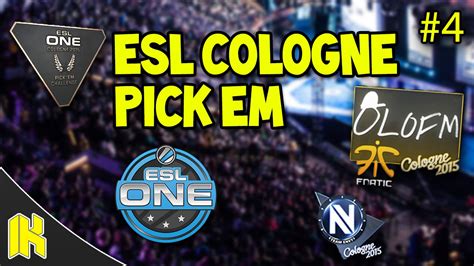 ESL One Cologne Pick Em Finals 2015 YouTube