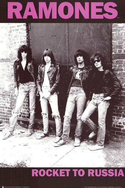 The Ramones Rocket to Russia Album Cover Poster 24x36 – BananaRoad