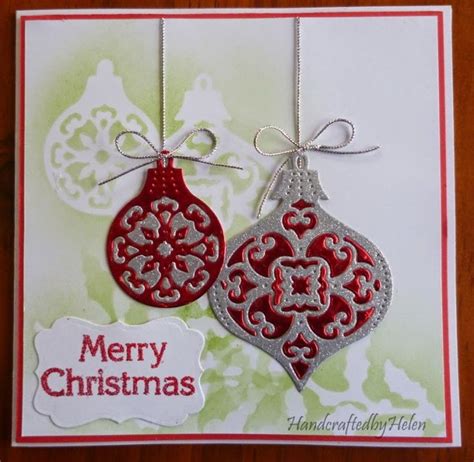 Christmas Ornament Cards Christmas Card Ornaments Ornament Card