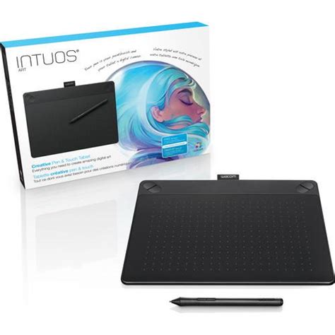 Wacom Intuos Art Pen Touch Medium Tablet Black Cth Ak Wacom