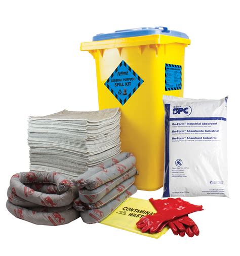 Accidental General Purpose Spill Kit 240 Litre Eco Friendly