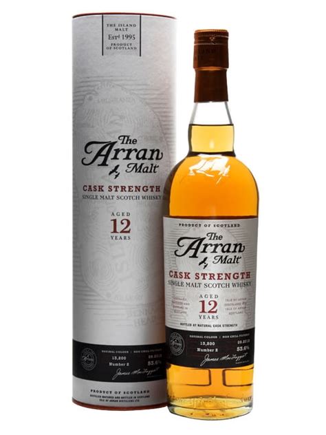 Arran 12 Year Old Cask Strength Batch 2 Sherry Casks Scotch