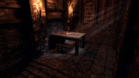 3d Model Medieval Dungeon Modular Vr Ar Low Poly Cgtrader