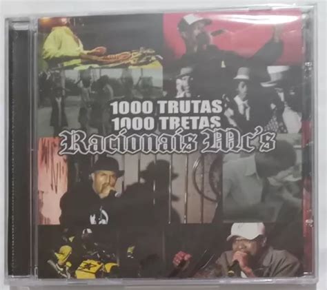 Cd Racionais Mcs 1000 Trutas 1000 Tretas Lacrado De Fábr Frete grátis