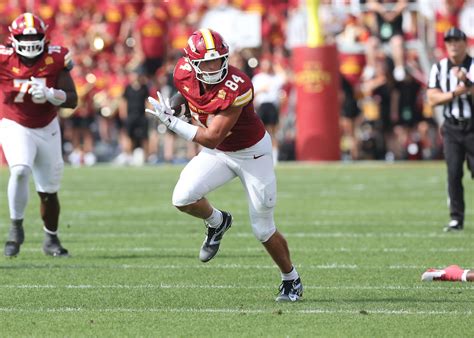 Gabe Burkle injury update: Iowa State football TE OUT for game vs
