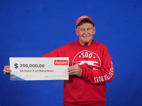 Blind River Man Wins 250000 Sault Star