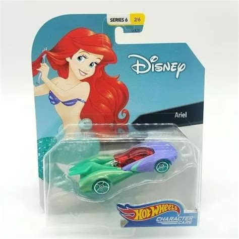 Hot Wheels Ariel A Pequena Sereia Disney Character Cars Parcelamento Sem Juros