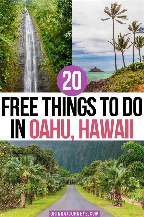 20 Free Things To Do In Oahu Hawaii Honolulu North Shore More Artofit