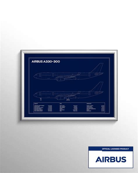 AIRBUS A330-300 BLUEPRINT – Aeroprints Shop