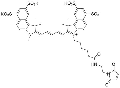 深蓝色固体Sulfo Cy5 5 MalSulfo Cy5 5 maleimide荧光染料品牌新研博美生物陕西 盖德化工网