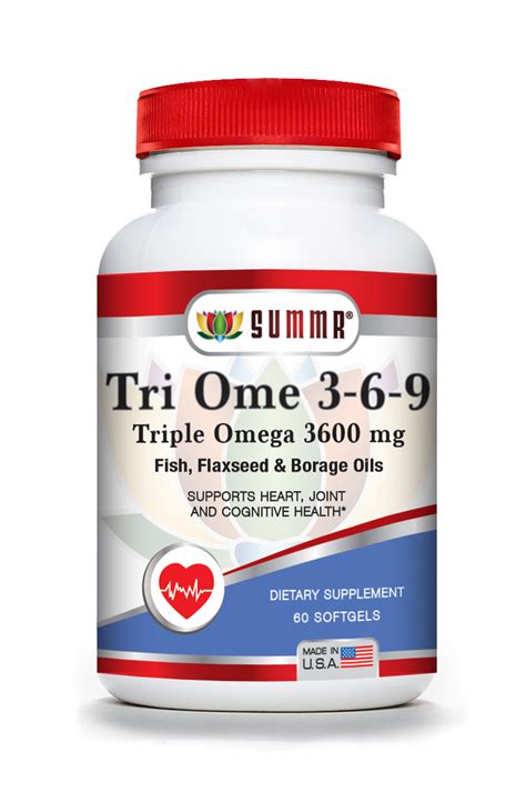 Tri Ome 3-6-9 | Summr Pharma