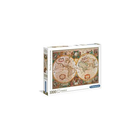 Mappa Antica Antique Map Clementoni Pc Jigsaw