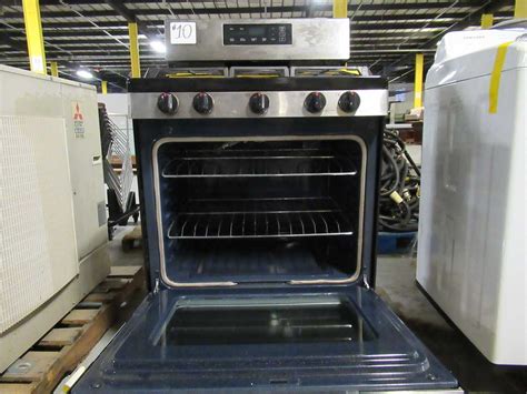 Lot 10 Samsung Gas Oven Range Online Government Auctions Of Government Surplus Municibid