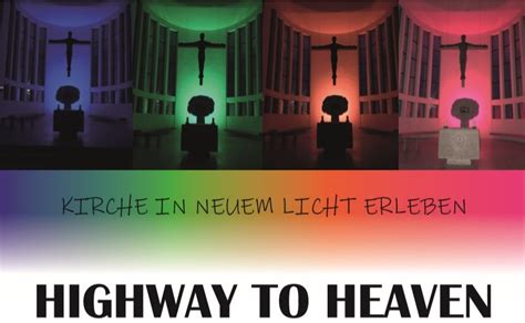 Highway To Heaven Lightshow Der Katholischen Gemeinde Niederwerrn