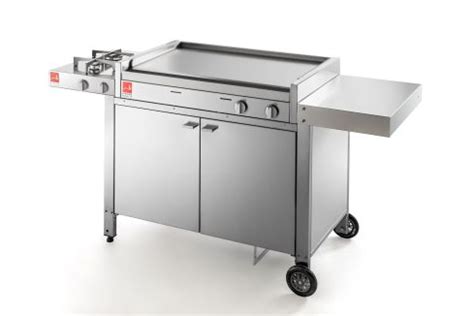 Barbecue A Gas Barbecue Inox Con Ruote O Barbecue Da Appoggio