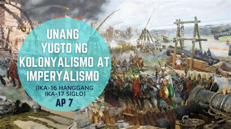 Pananakop Sa Unang Yugto Ng Imperyalismo